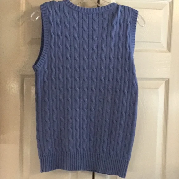 Polo Cornflower Blue Vest - Picture 4 of 4